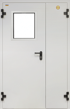 Дверь огнестойкая ДП-2-60-2050/1450/L