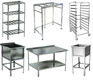 Производственная мебель из нержавеющей стали